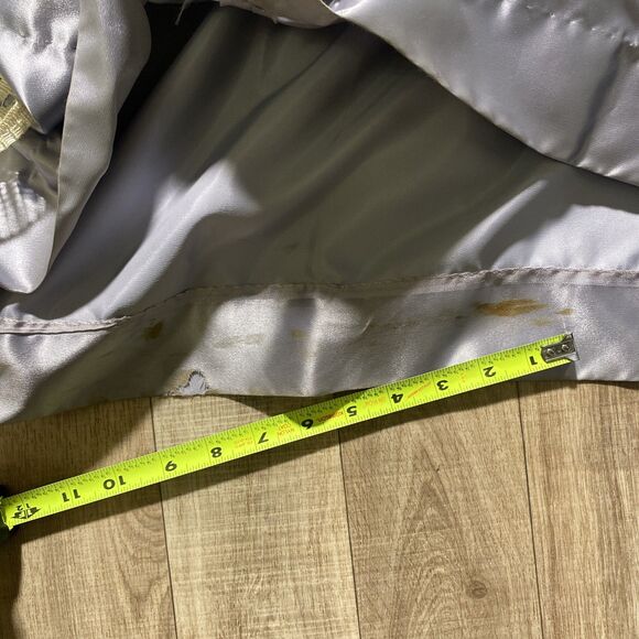 California Calliope Lace Wedding Bridal 1940s Gown Midi - Picture 9 of 14